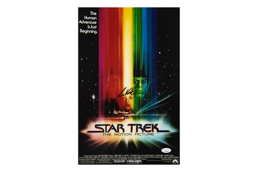 William Shatner Autographed 'Star Trek' Poster