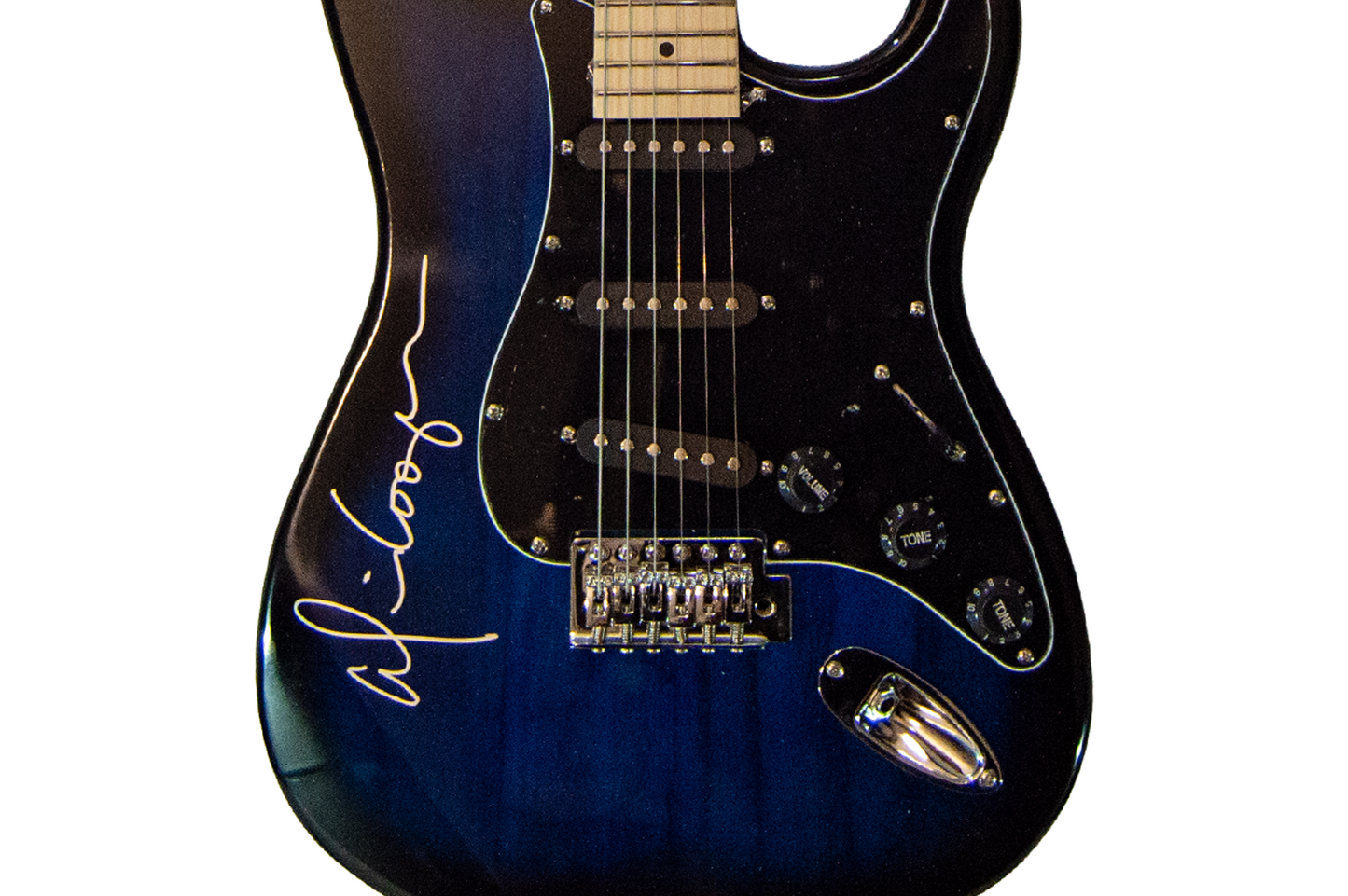 Alice Cooper Autographed Guitar