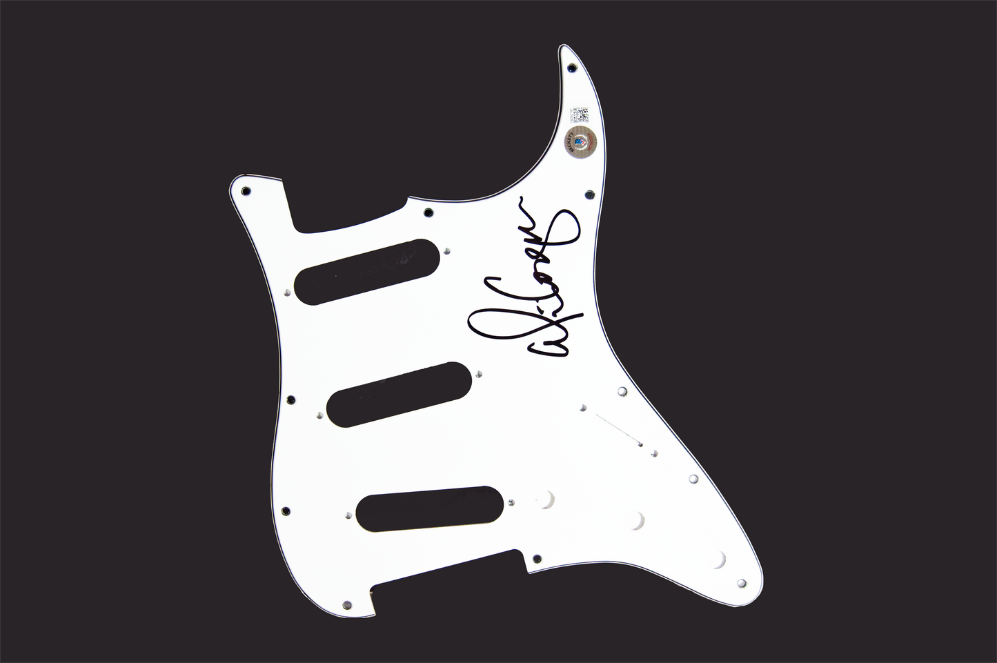 Alice Cooper Signed Pick Guard