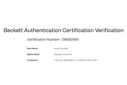 Cameron Heyward Autographed Custom Black Pittsburgh Jersey