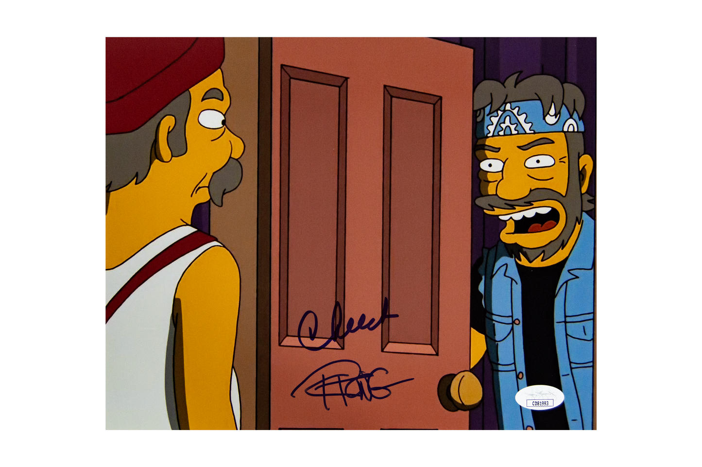 Cheech and Chong Autographed 8x10 Photo
