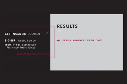 Deebo Samuel Autographed Custom Red San Francisco Jersey