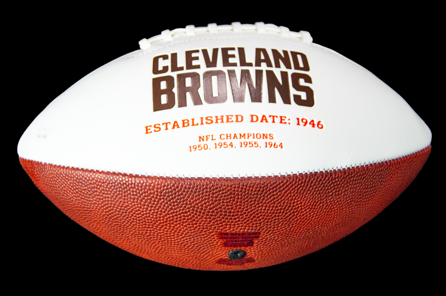 Ernest Byner Autographed Cleveland Browns Football