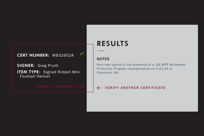 Greg Pruitt Autographed Cleveland Browns Mini Helmet