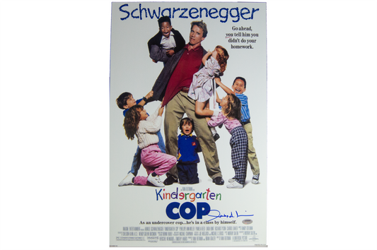 Penelope Ann Miller Autographed 'Kindergarten Cop' Poster