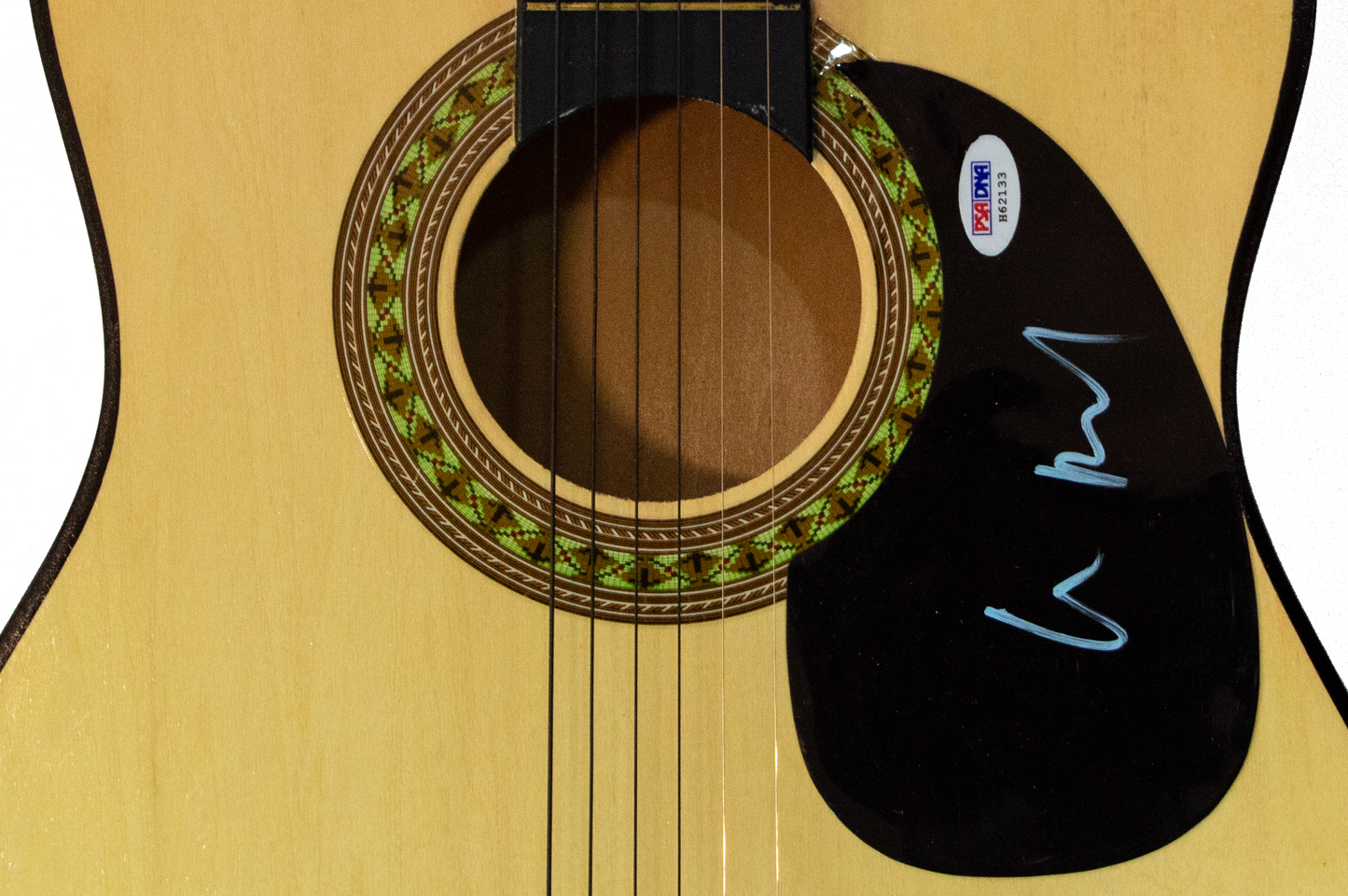 Lou Reed Autographed Guitar