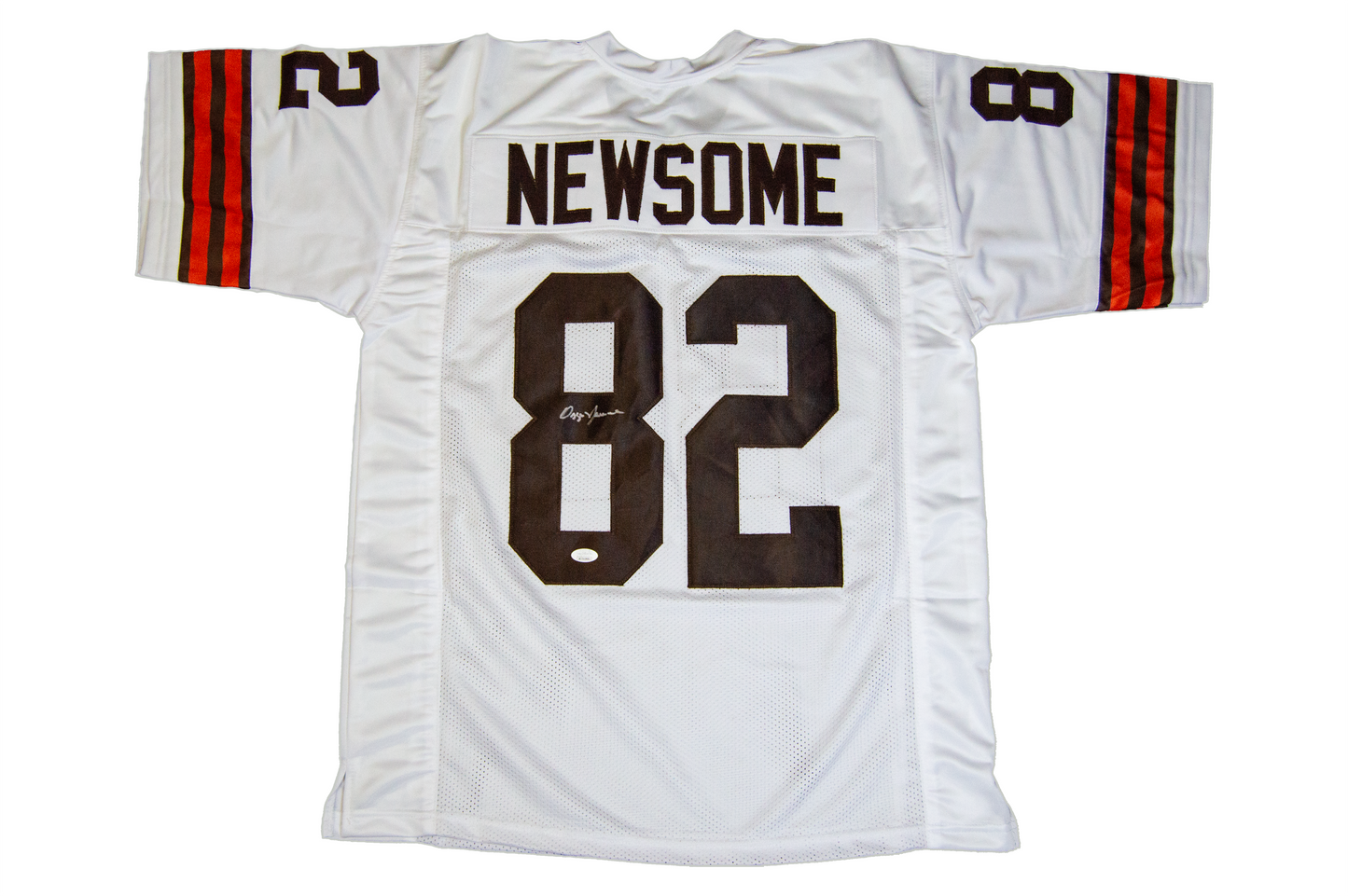 Ozzie Newsome Autographed White Cleveland Custom Jersey