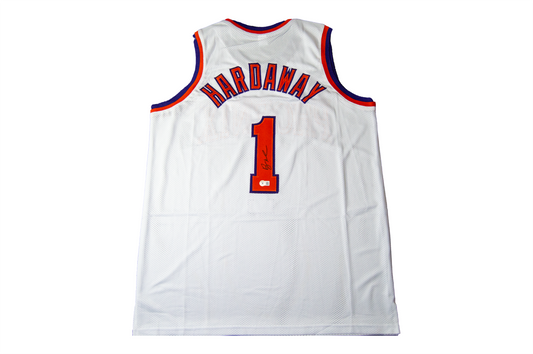 Penny Hardaway Autographed White Phoenix Jersey