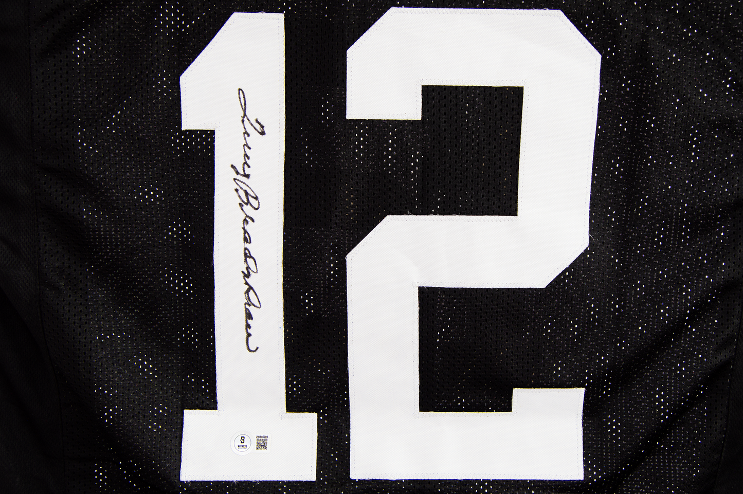 Terry Bradshaw Autographed Custom Black Pittsburgh Jersey