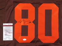 Jarvis Landry Autographed Brown Cleveland Custom Jersey